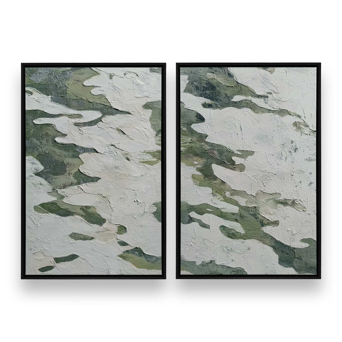 [Color:Satin Black], Picture of art in a Satin Black frame