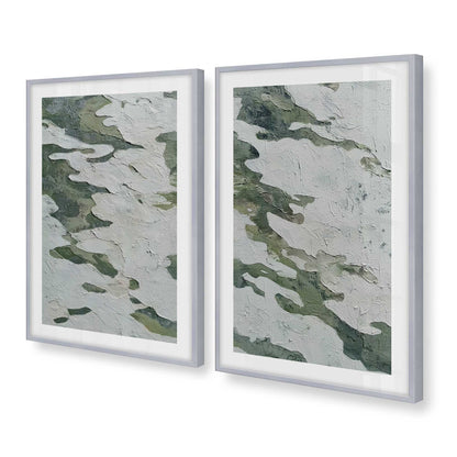 [Color:Polished Chrome], Picture of art in a Polished Chrome frame at an angle