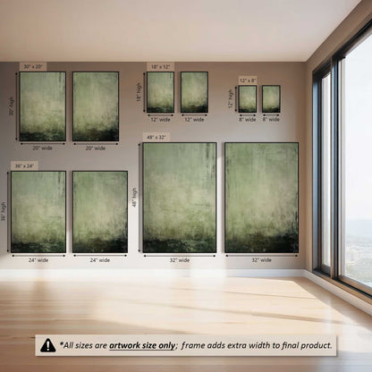 Quiet Moss, Set of 2 Canvas Prints
