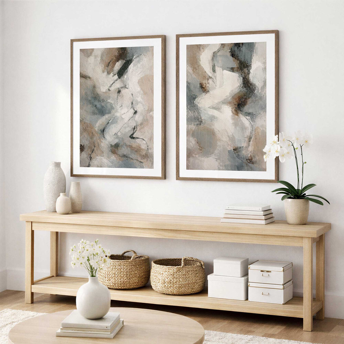 [Color:Belvinder Brown], Picture of art in a Belvinder Brown frame