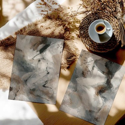 [color:Rolled Print], Picture of art in a room