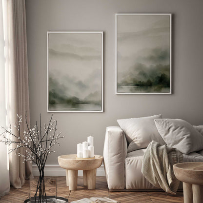 [Color:Walnut], Picture of art in a Walnut frame