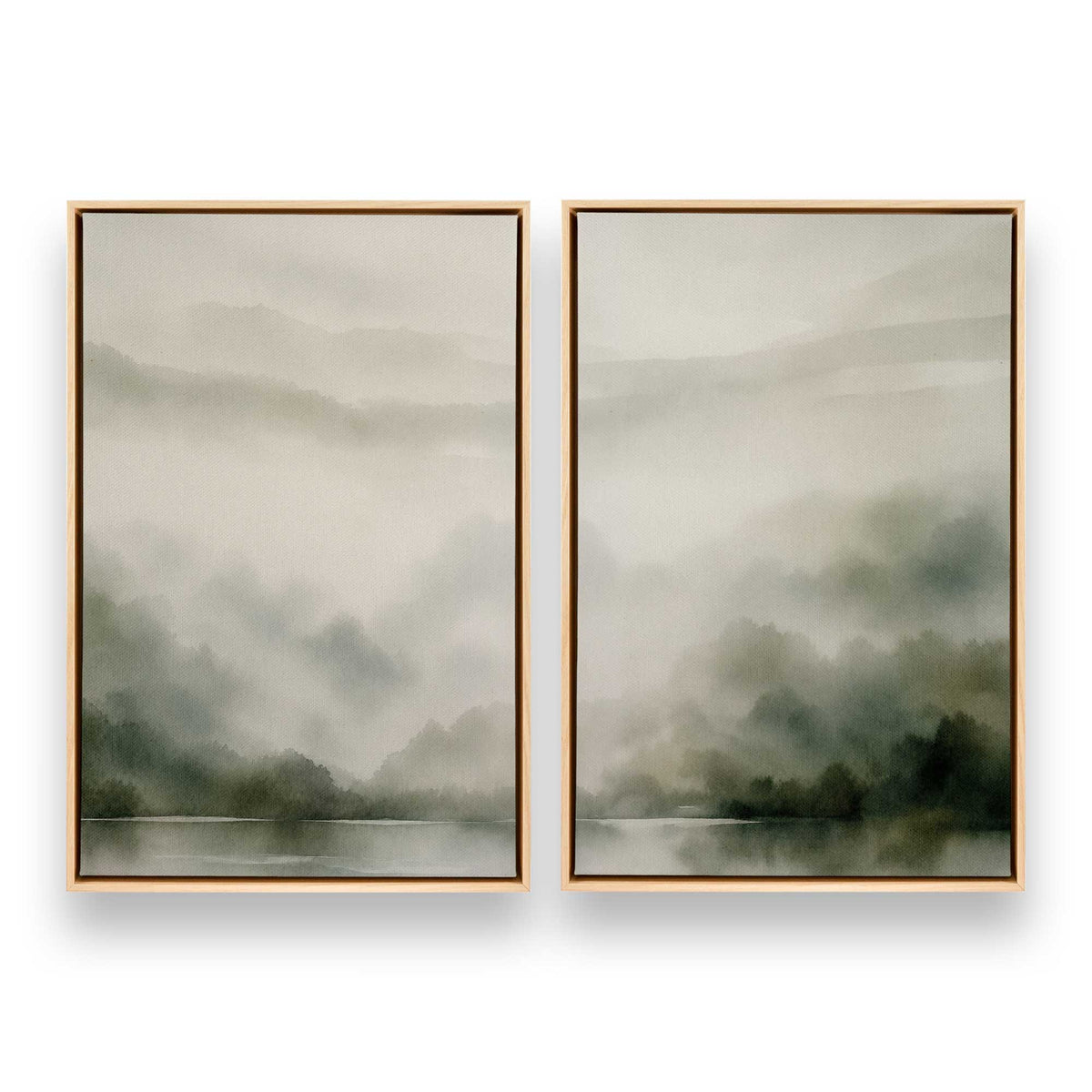 [Color:American Maple], Picture of art in a American Maple frame