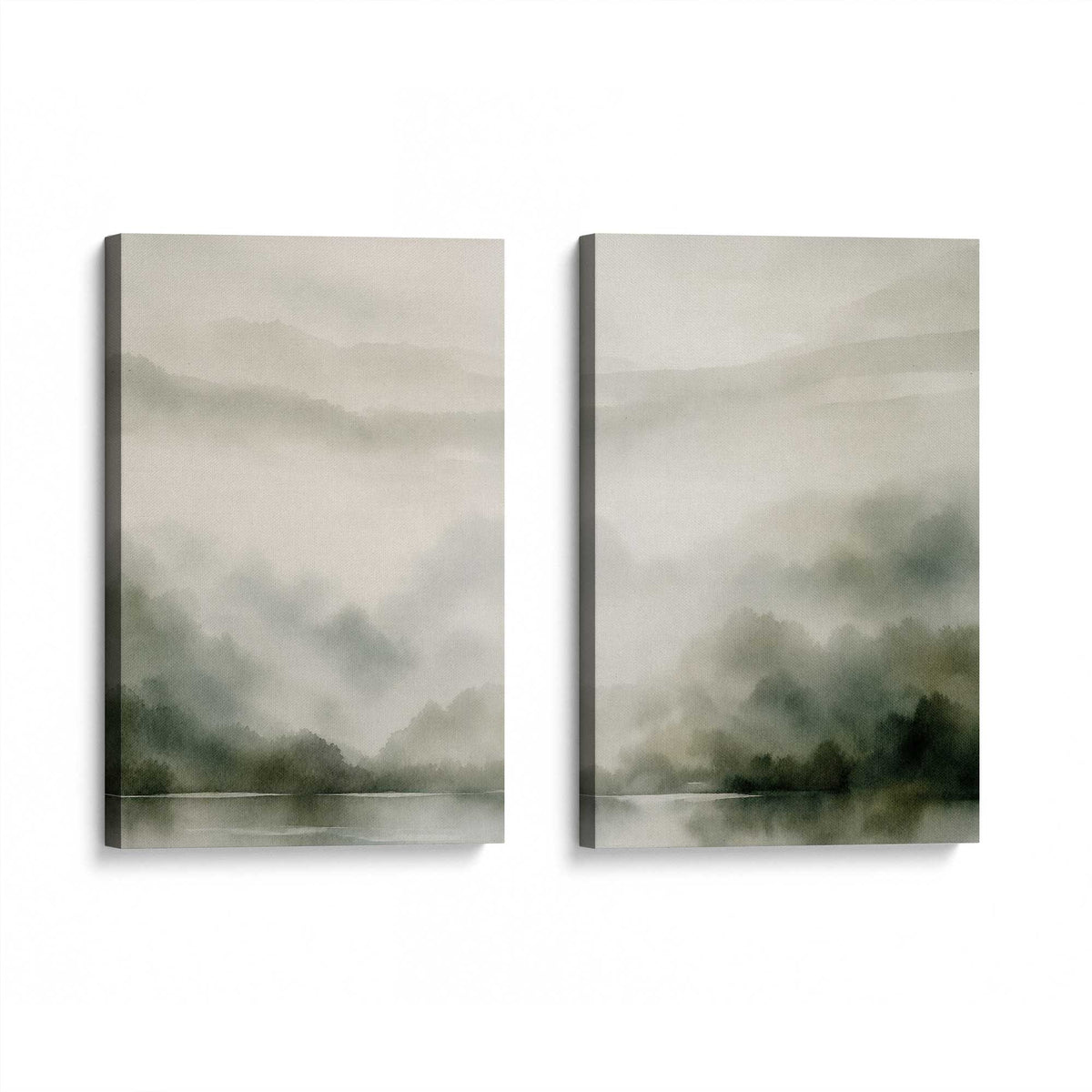 [Color:Stretched Canvas], Picture of art at an angle