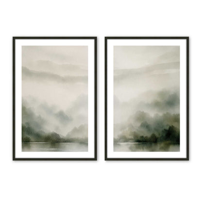 [Color:Satin Black], Picture of art in a Satin Black frame