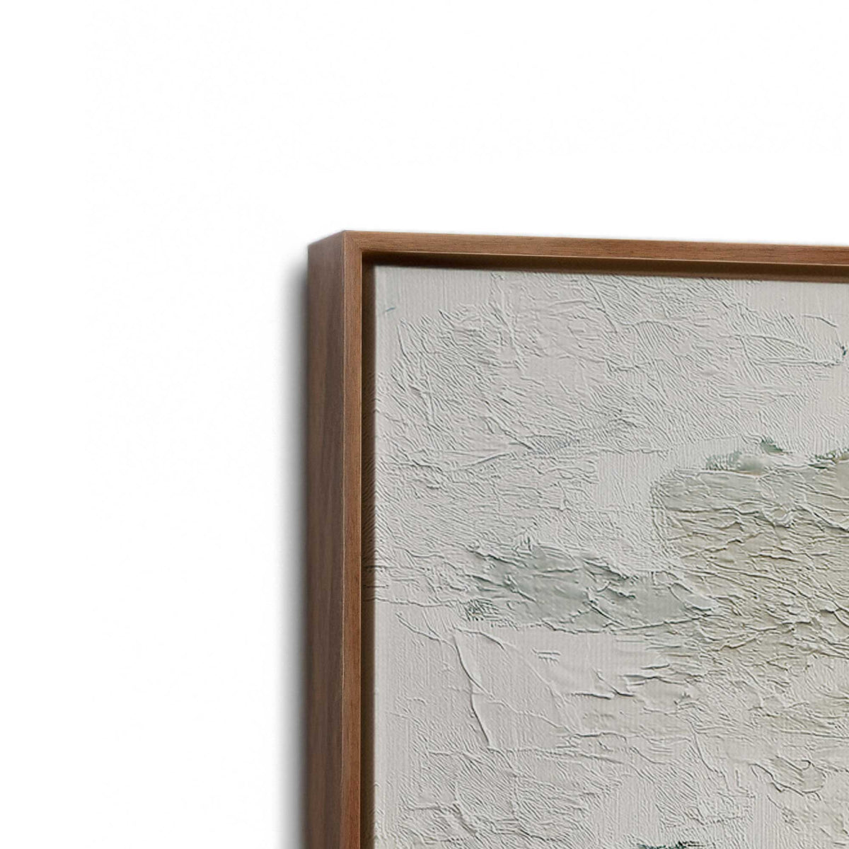 [Color:Walnut], Picture of the corner of the art
