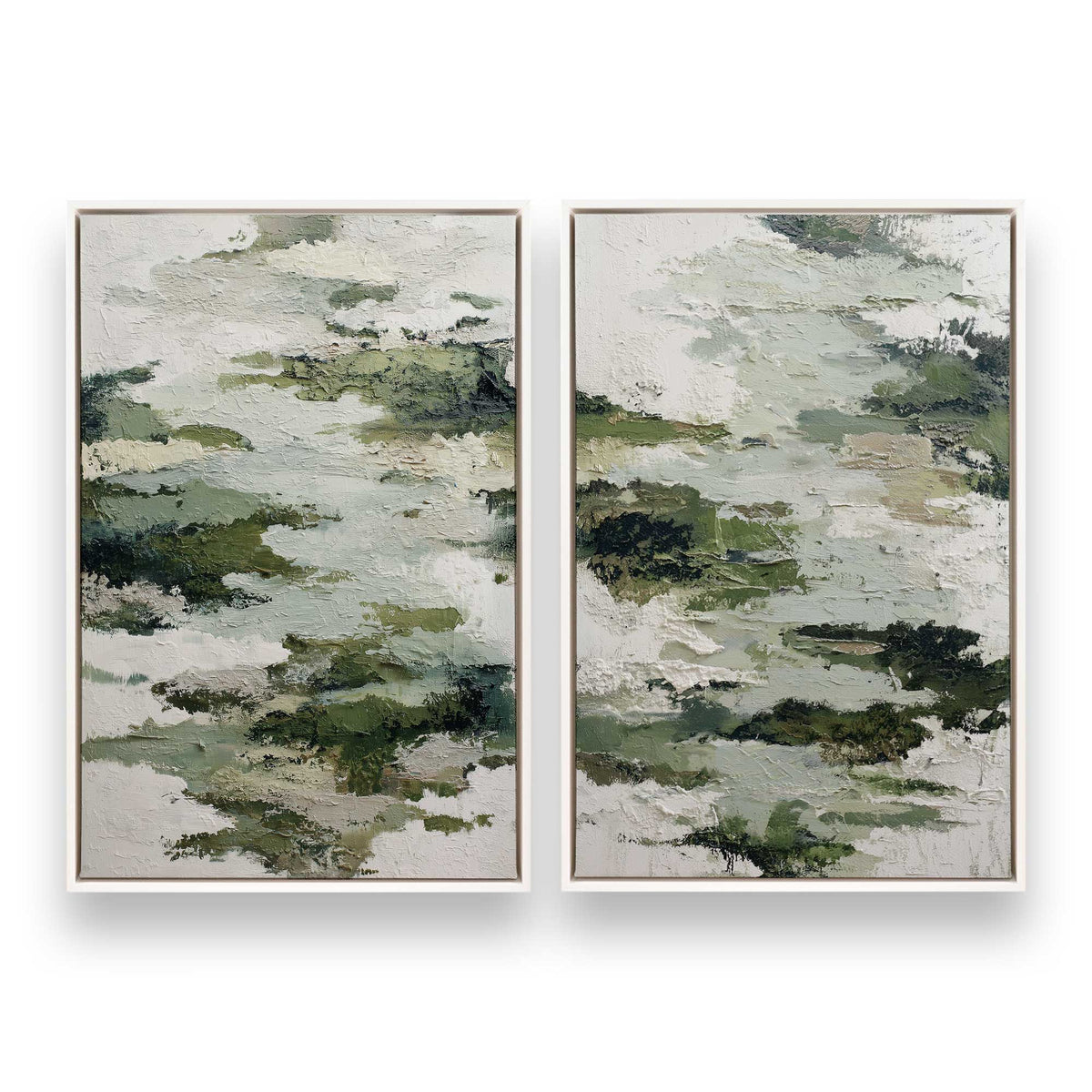 [Color:Opaque White], Picture of art in a White frame