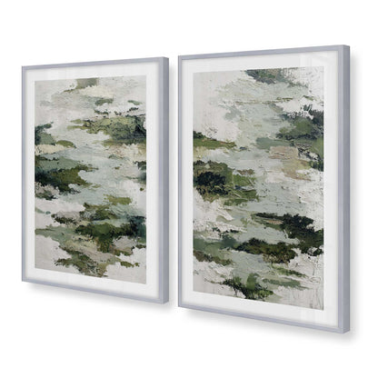 [Color:Polished Chrome], Picture of art in a Polished Chrome frame at an angle