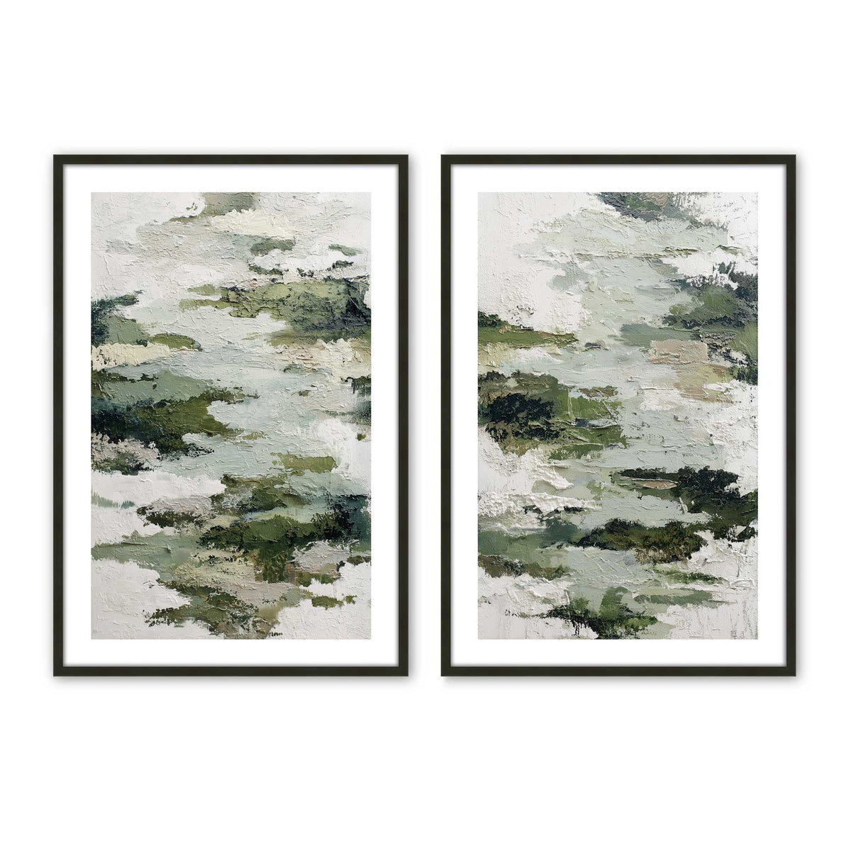 [Color:Satin Black], Picture of art in a Satin Black frame