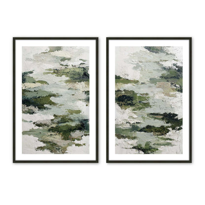 [Color:Satin Black], Picture of art in a Satin Black frame