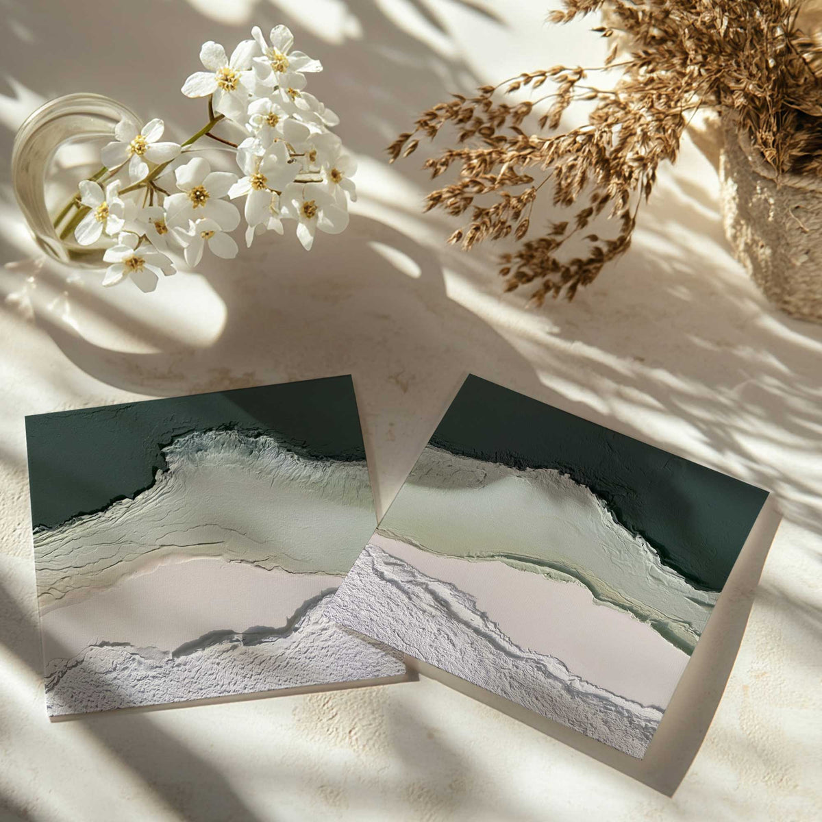 [color:Rolled Print], Picture of close up of art
