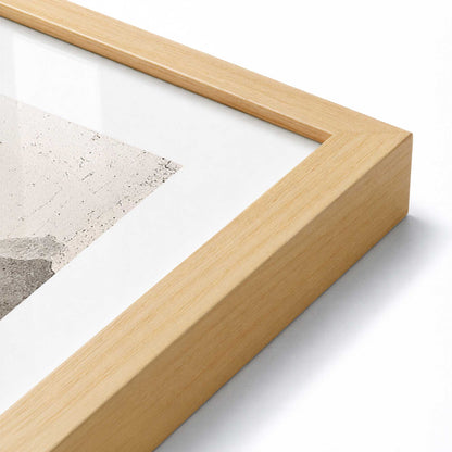 [Color:American Maple], Picture of art in an American Maple frame of the corner