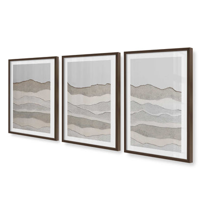 [Color:Belvinder Brown], Picture of art in a Belvinder Brown frame at an angle