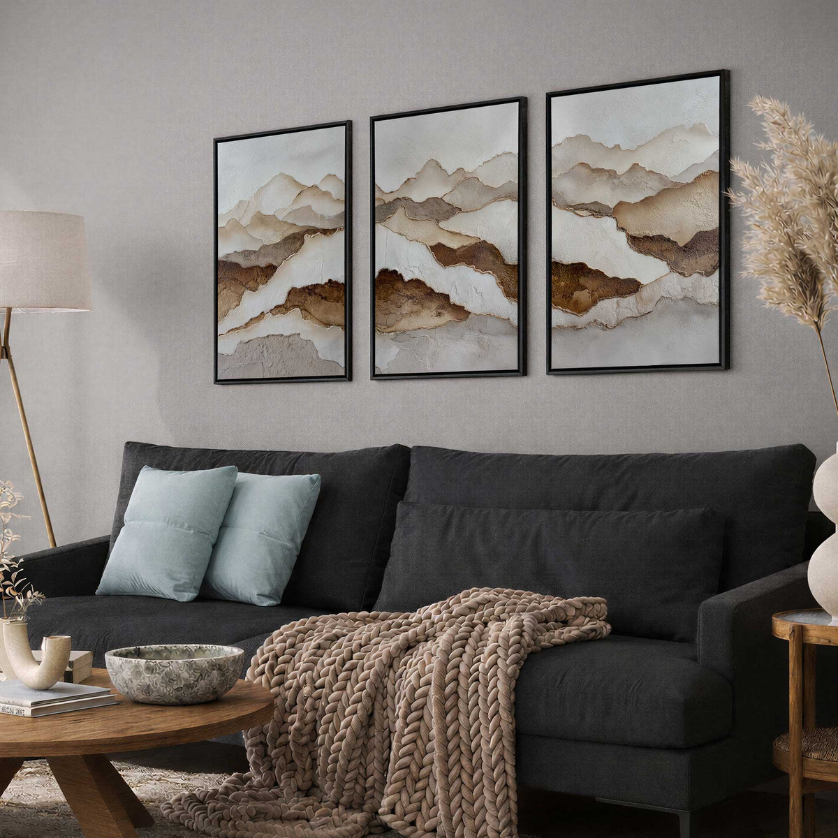 [Color:American Maple], Picture of art in an American Maple frame