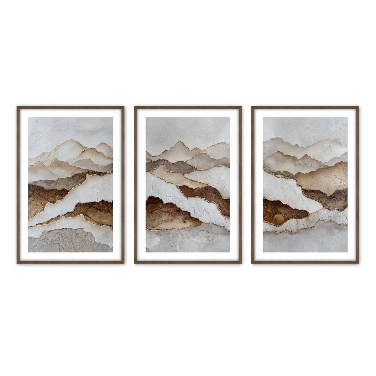 [Color:Walnut], Picture of art in a Walnut frame