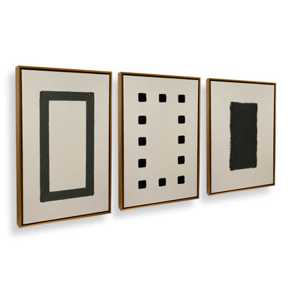 [Color:Polished Gold], Picture of art in a Polished Gold frame at an angle