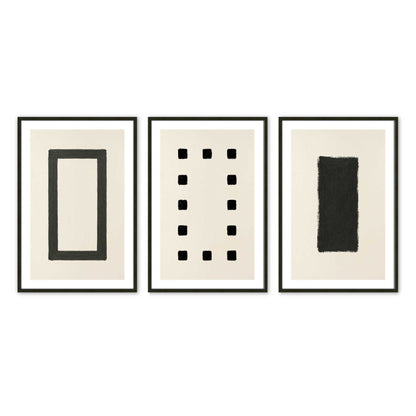 [Color:Satin Black], Picture of art in a Satin Black frame