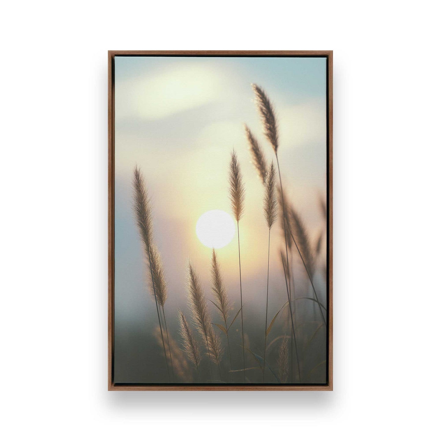 [Color:Walnut], Picture of art in a Walnut frame