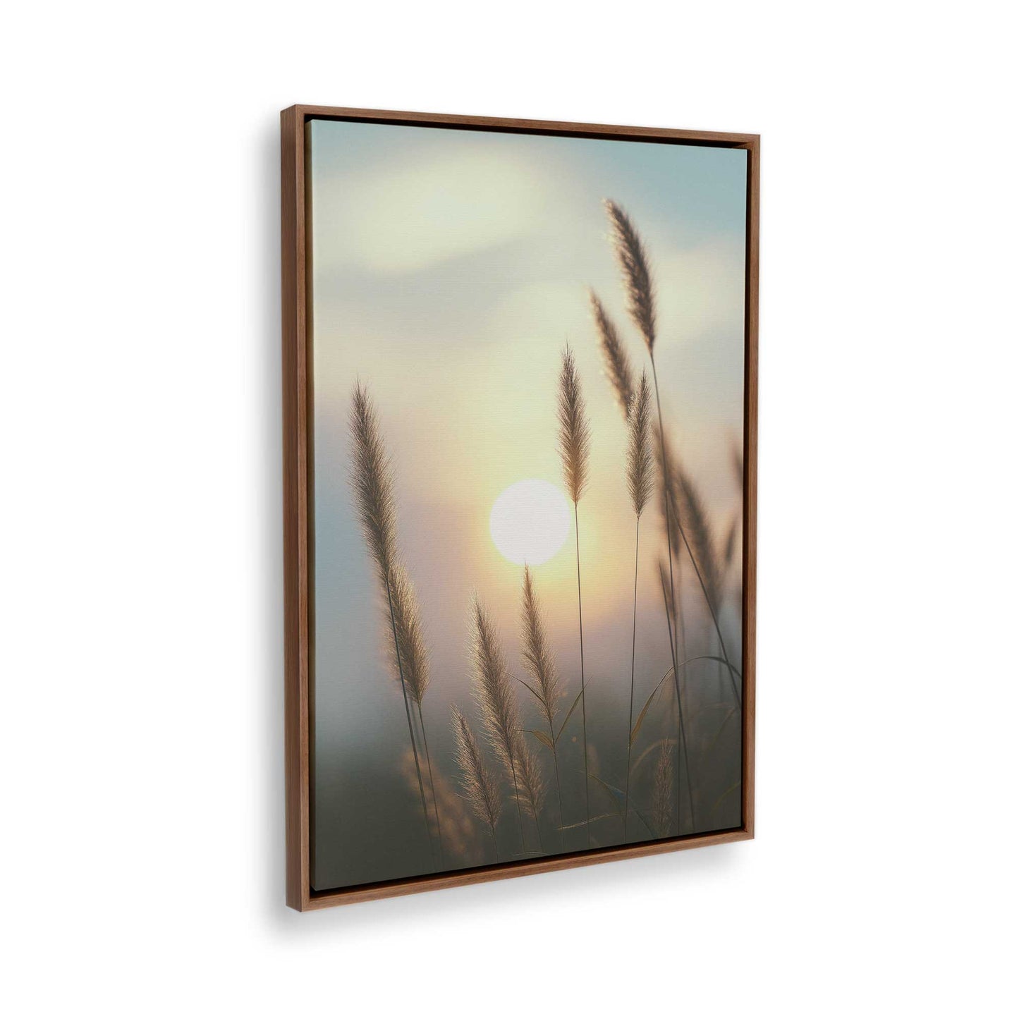 [Color:Walnut], Picture of the corner of the art
