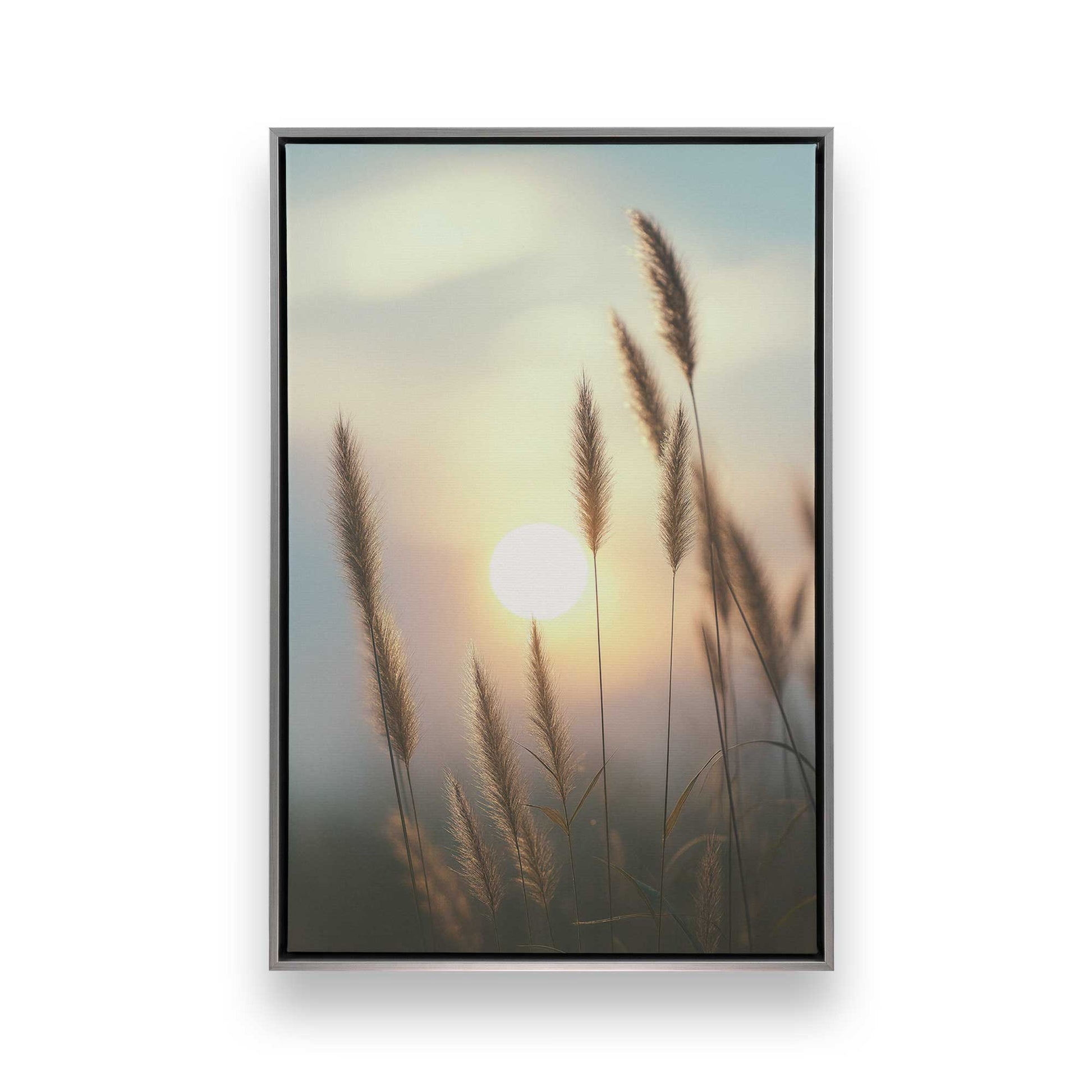 [Color:Polished Chrome], Picture of art in a Polished Chrome frame