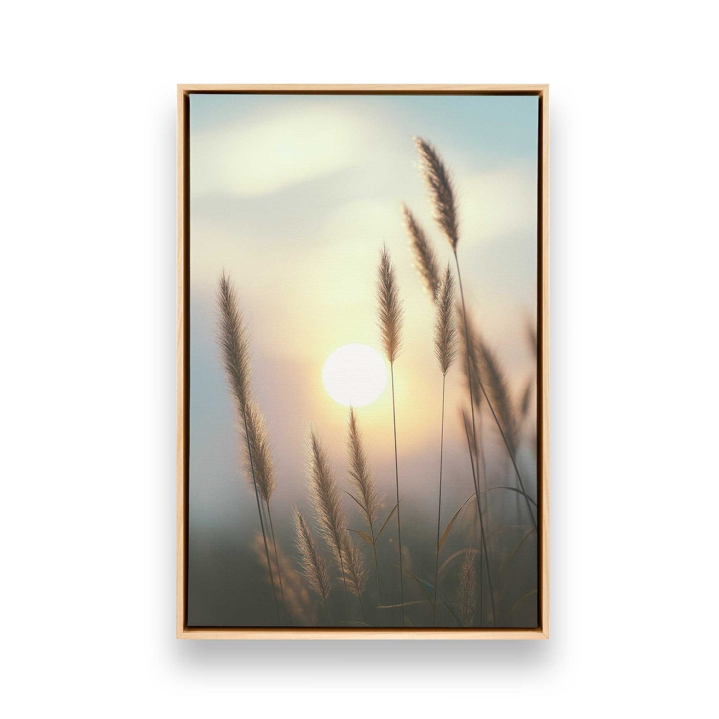 [Color:American Maple], Picture of art in a American Maple frame