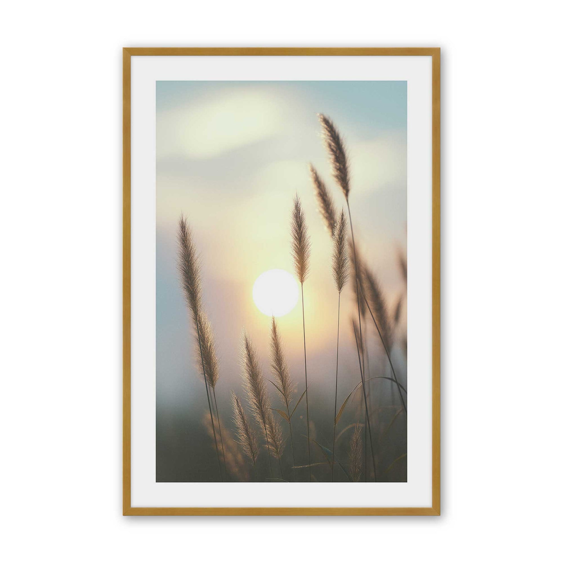 [Color:Polished Gold], Picture of art in a Polished Gold frame