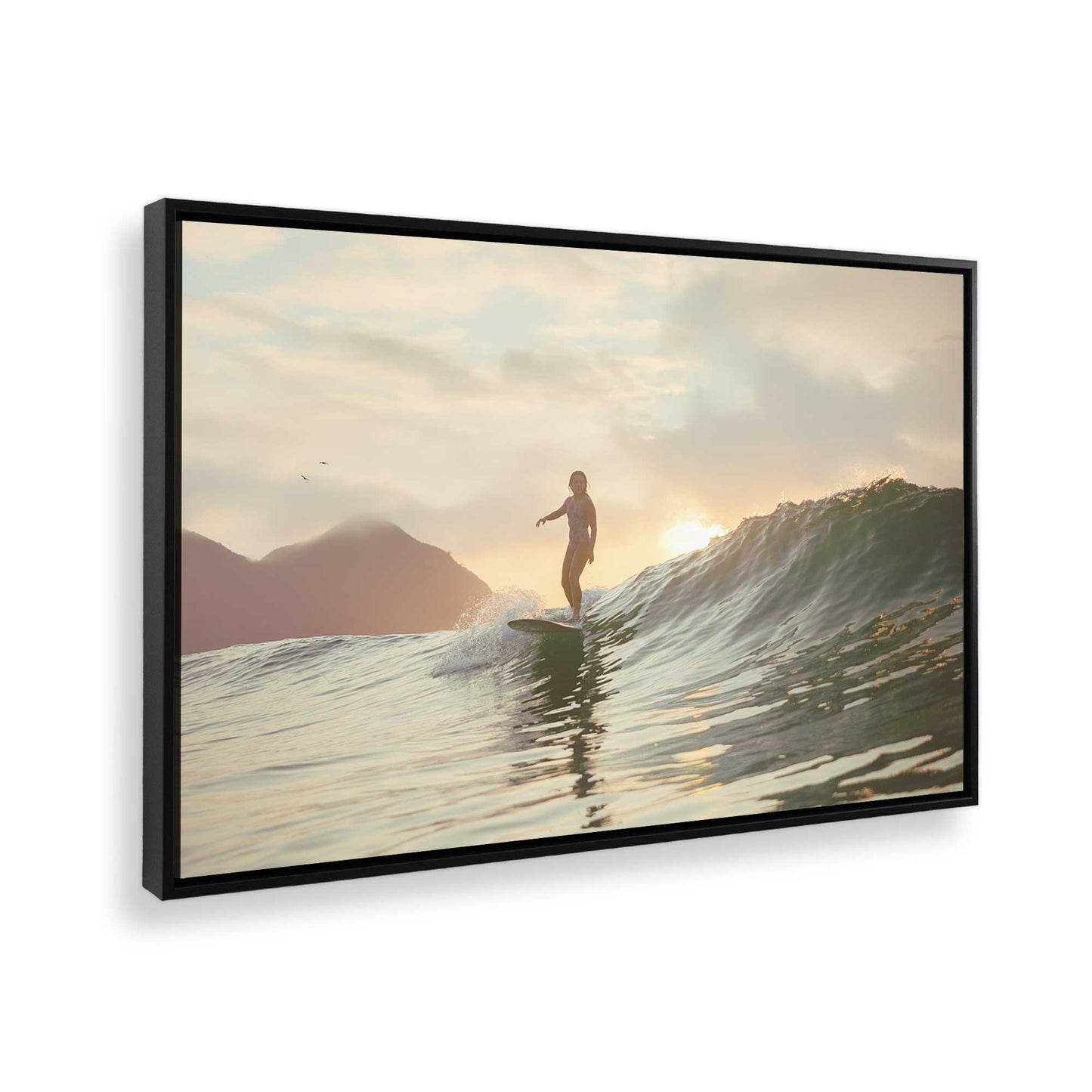 [Color:Satin Black], Picture of the corner of the art