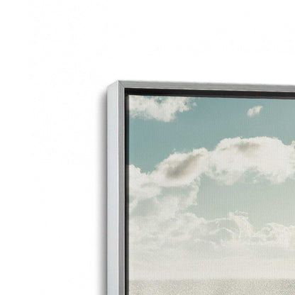 [Color:Polished Chrome], Picture of art in a Polished Chrome frame at an angle