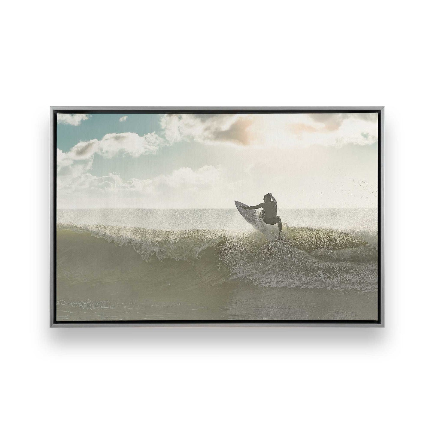 [Color:Polished Chrome], Picture of art in a Polished Chrome frame