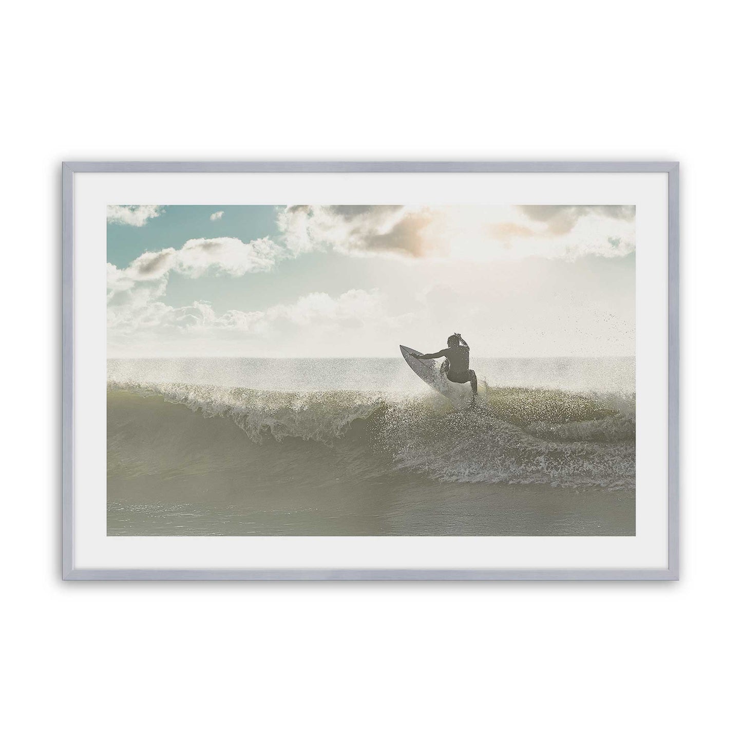[Color:Polished Chrome], Picture of art in a Polished Chrome frame