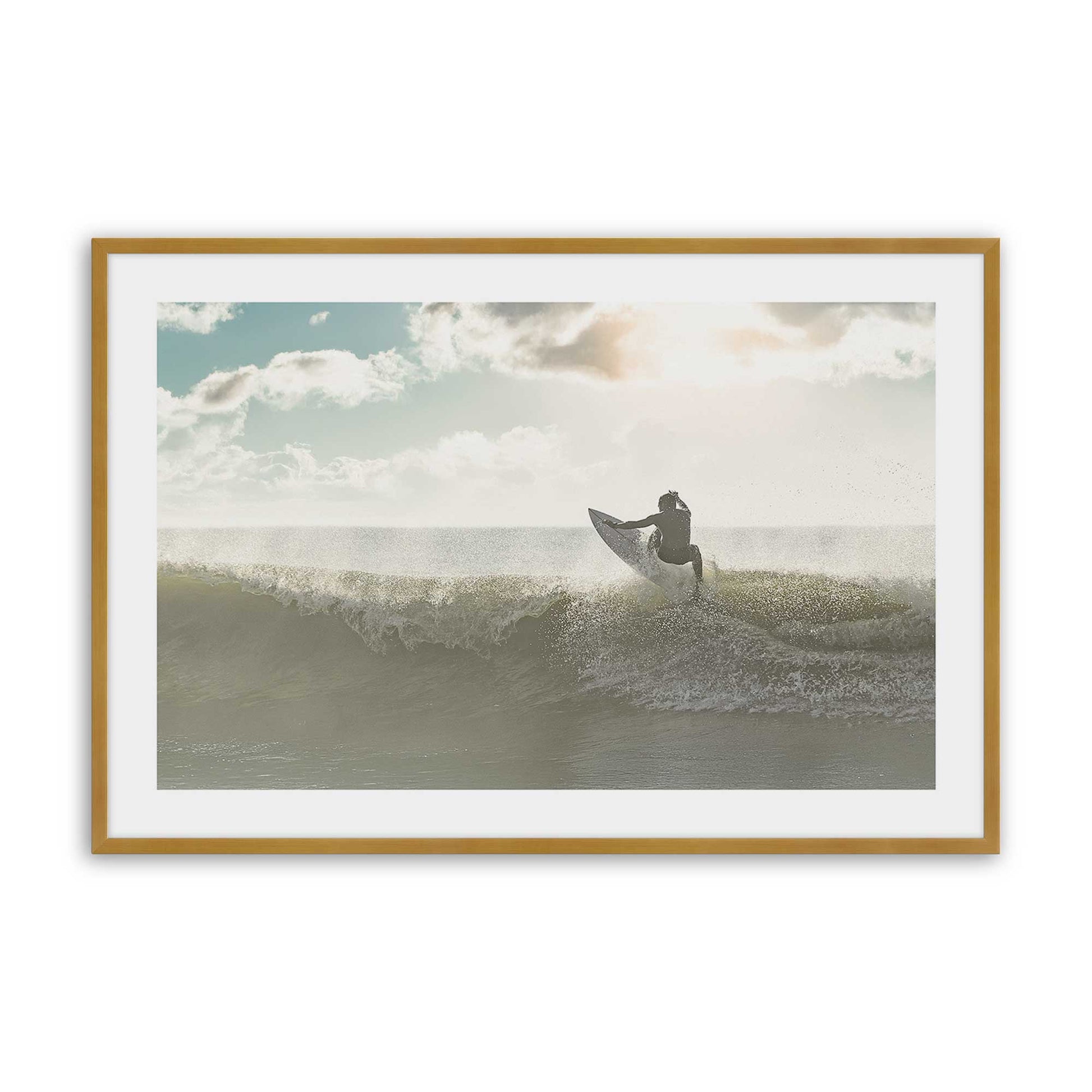 [Color:Polished Gold], Picture of art in a Polished Gold frame