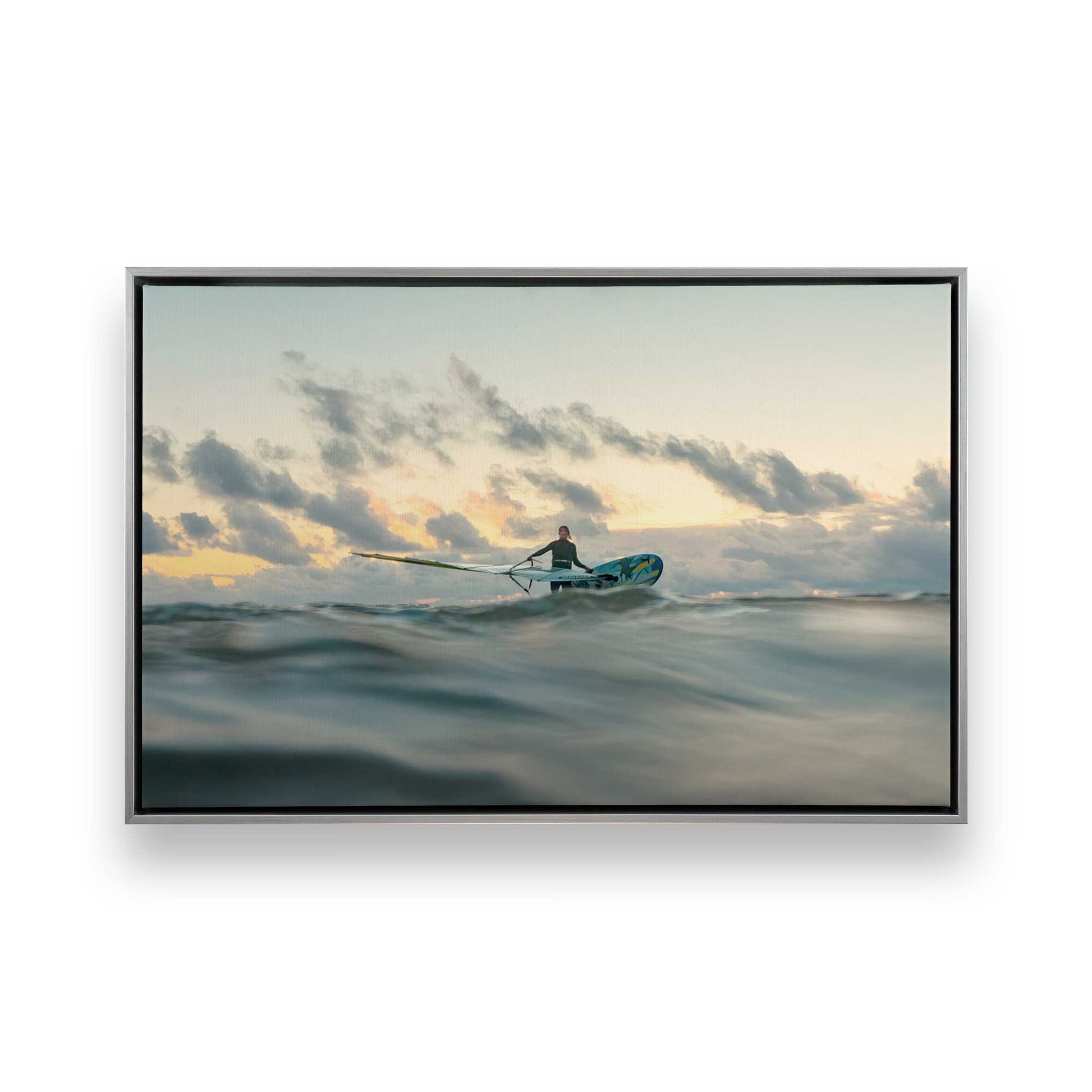 [Color:Polished Chrome], Picture of art in a Polished Chrome frame