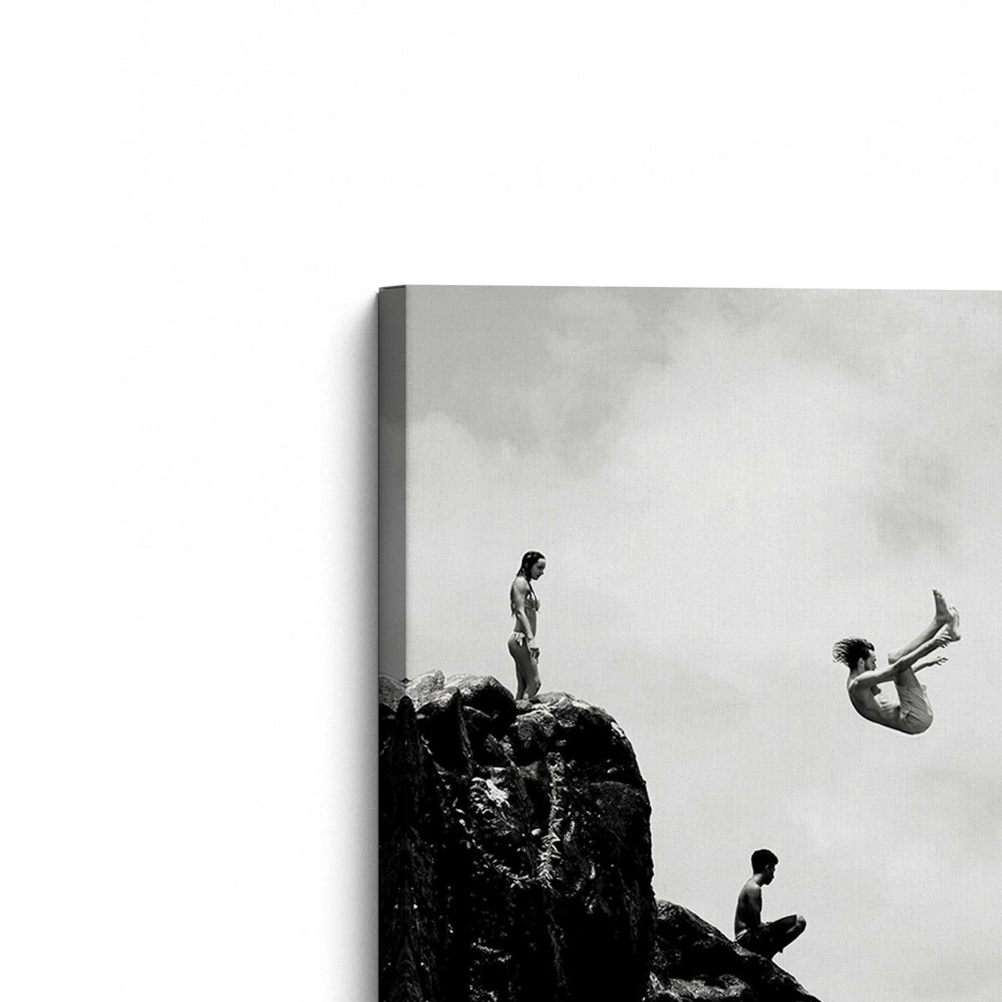 [Color:Stretched Canvas], Picture of the corner of the art