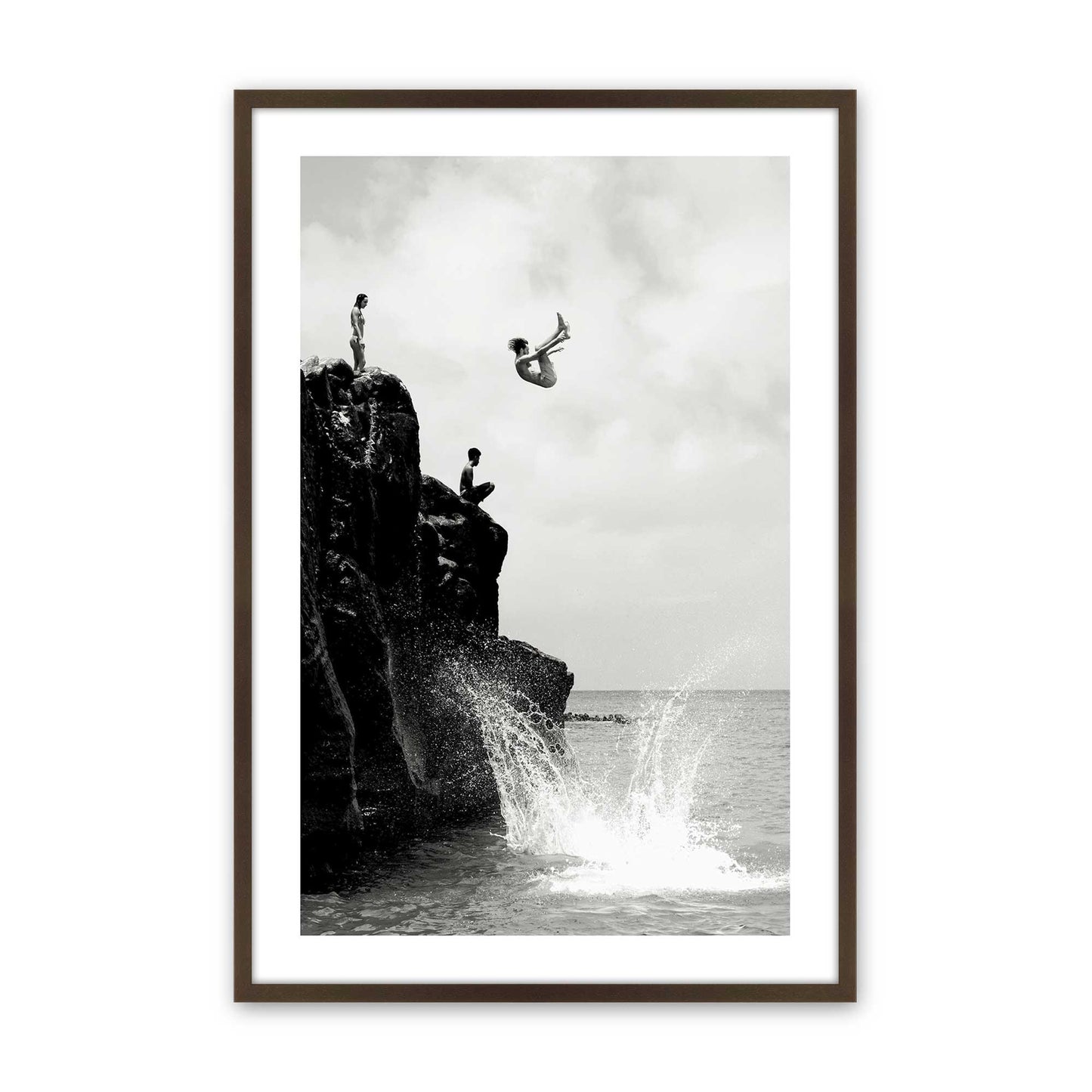 [Color:Belvinder Brown], Picture of art in a Belvinder Brown frame