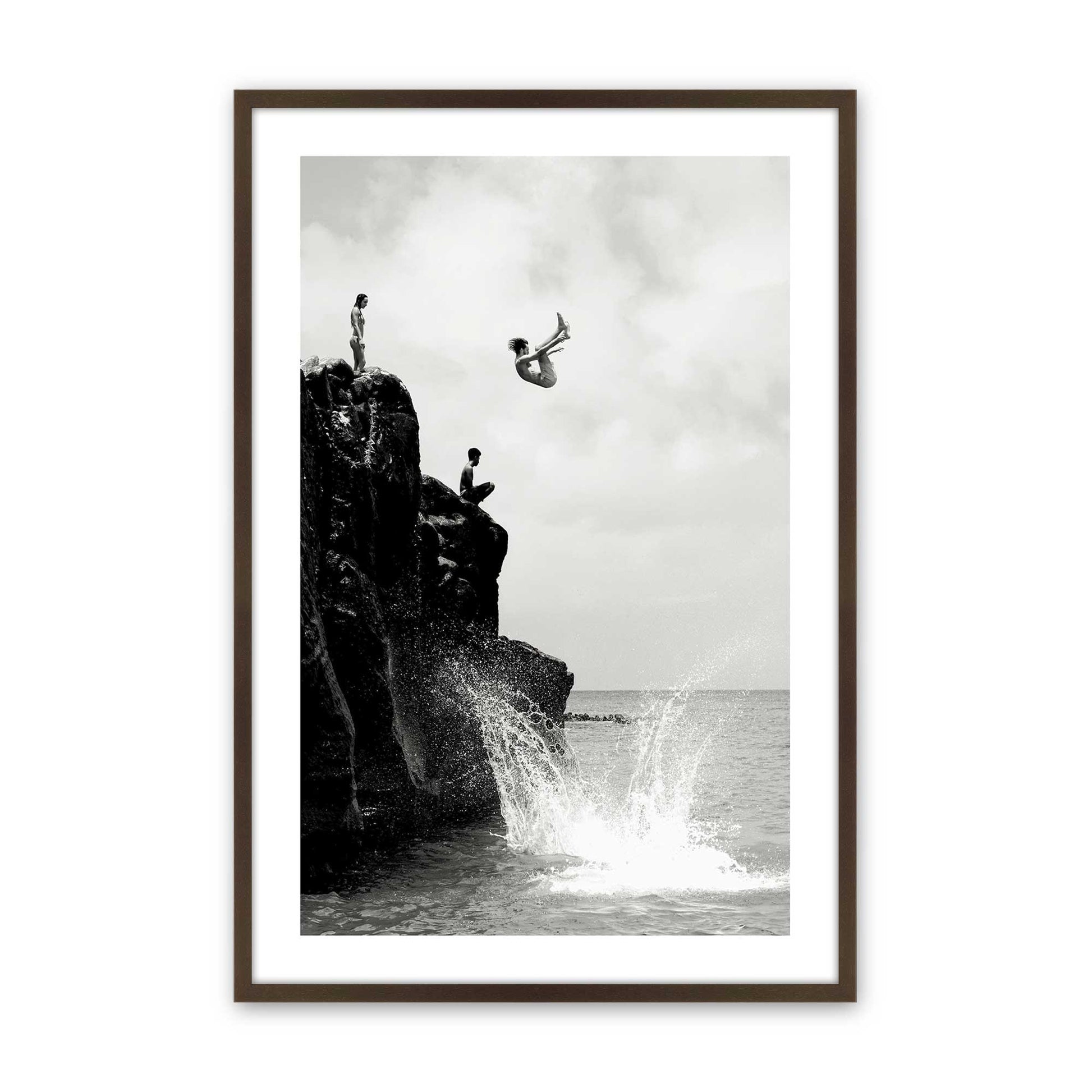 [Color:Belvinder Brown], Picture of art in a Belvinder Brown frame