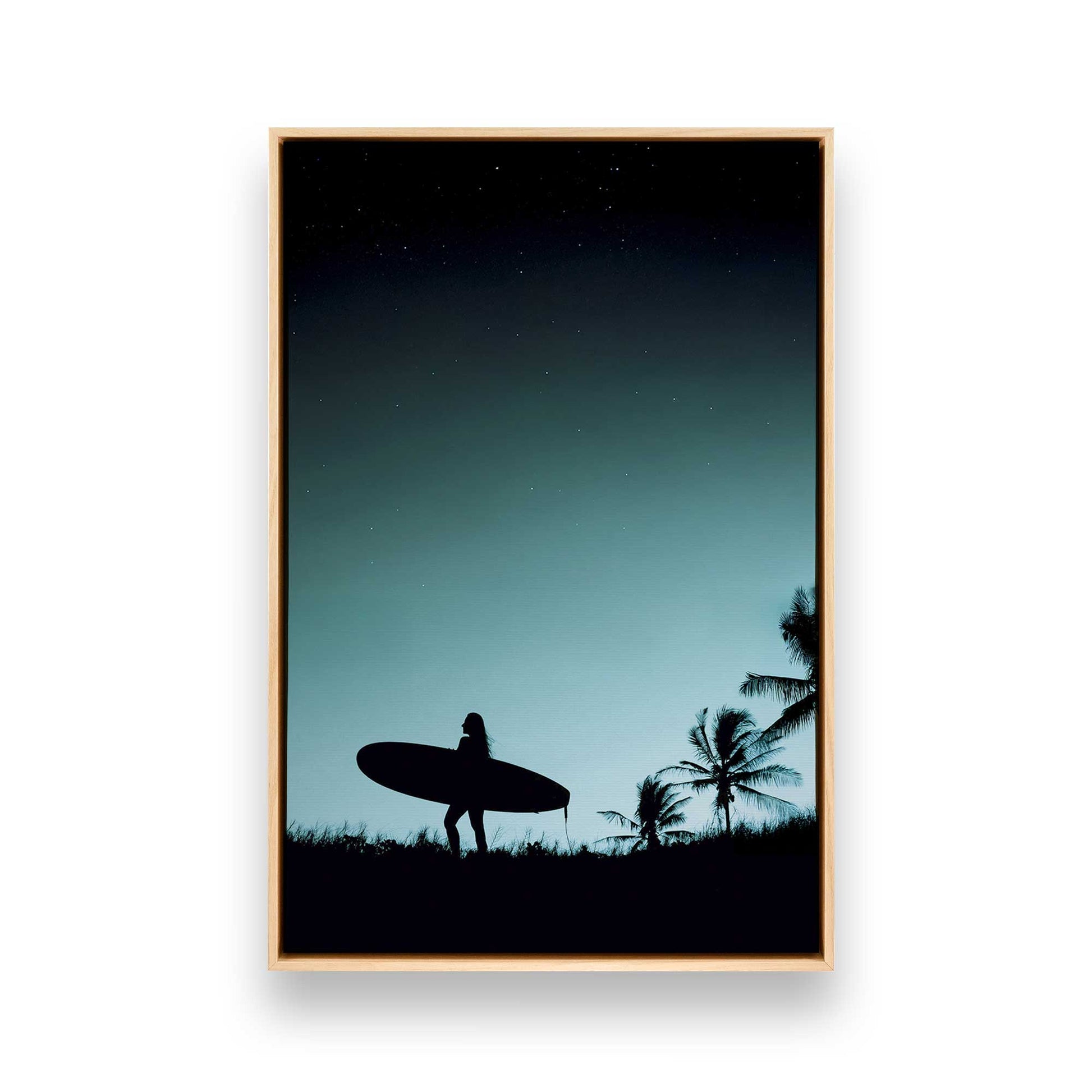 [Color:American Maple], Picture of art in a American Maple frame