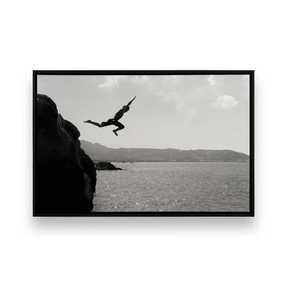 [Color:Satin Black], Picture of art in a Satin Black frame