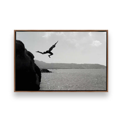 [Color:Walnut], Picture of art in a Walnut frame