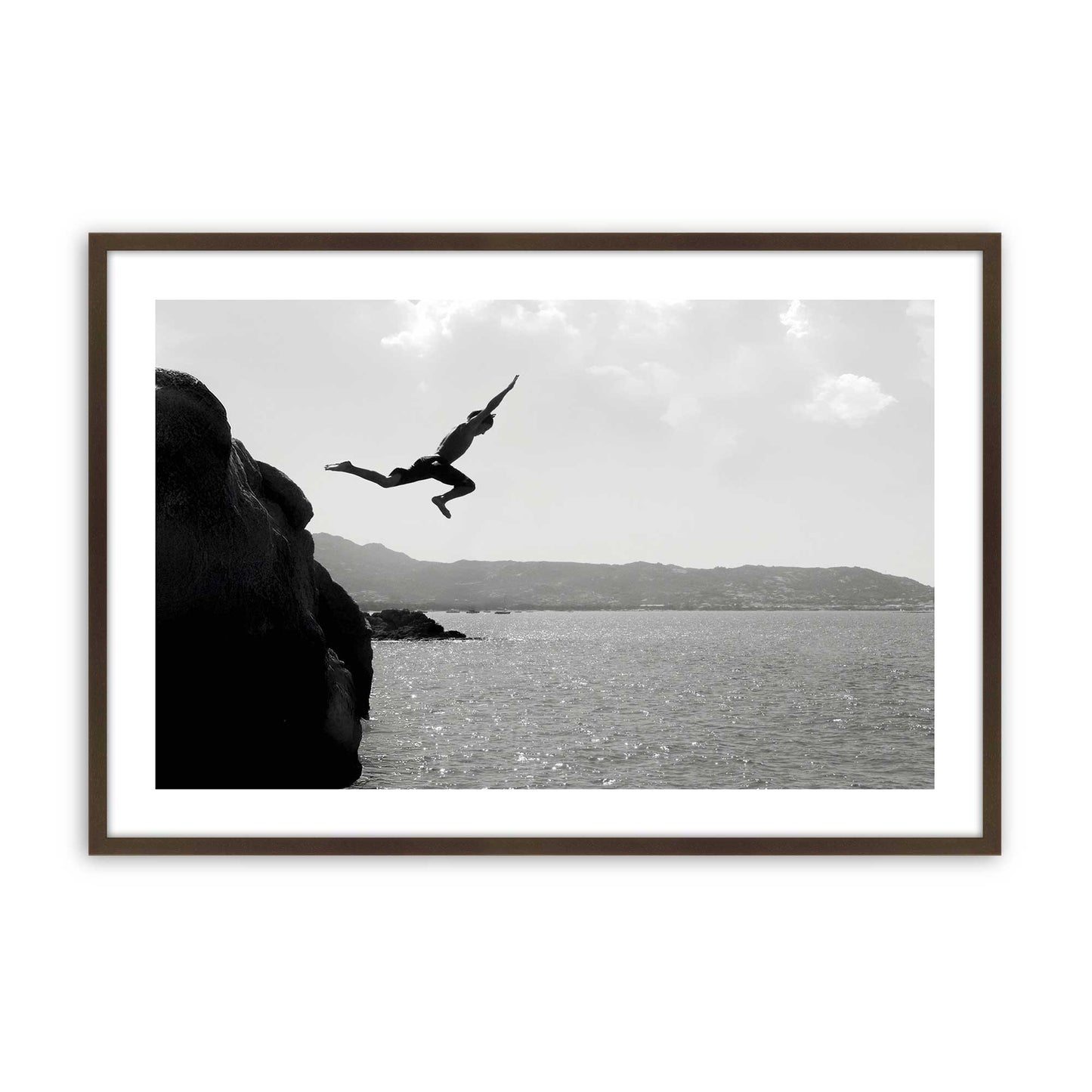 [Color:Belvinder Brown], Picture of art in a Belvinder Brown frame