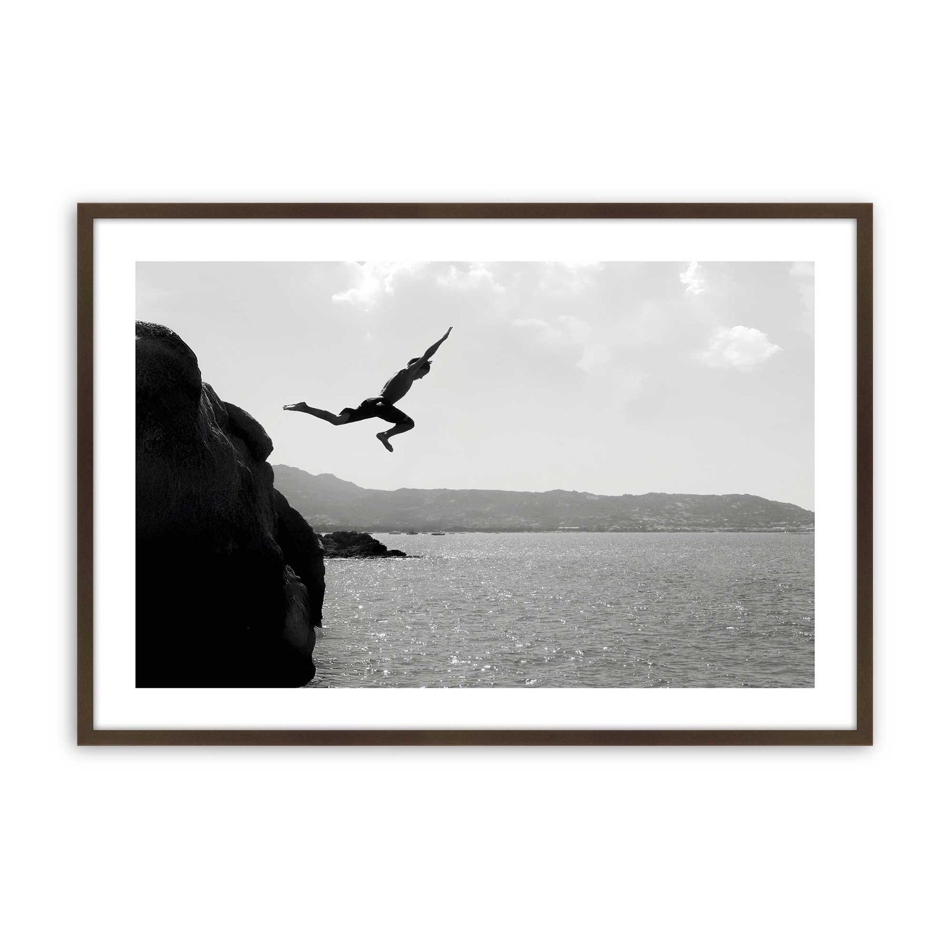 [Color:Belvinder Brown], Picture of art in a Belvinder Brown frame
