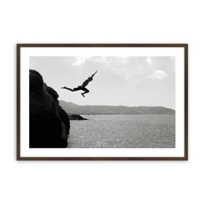 [Color:Belvinder Brown], Picture of art in a Belvinder Brown frame