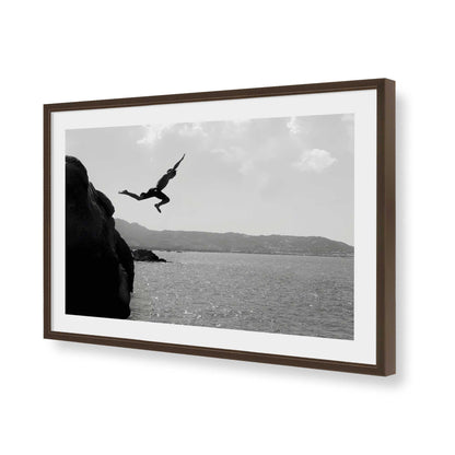 [Color:Belvinder Brown], Picture of art in a Belvinder Brown frame of the corner
