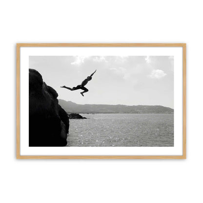 [Color:American Maple], Picture of art in a American Maple frame
