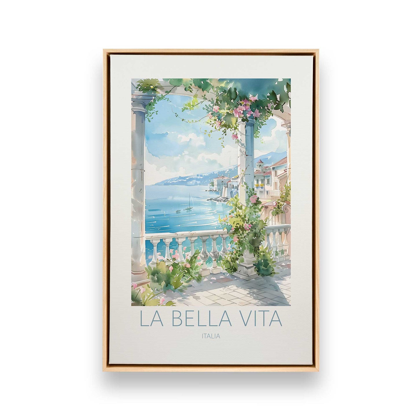 [Color:American Maple], Picture of art in an American Maple frame