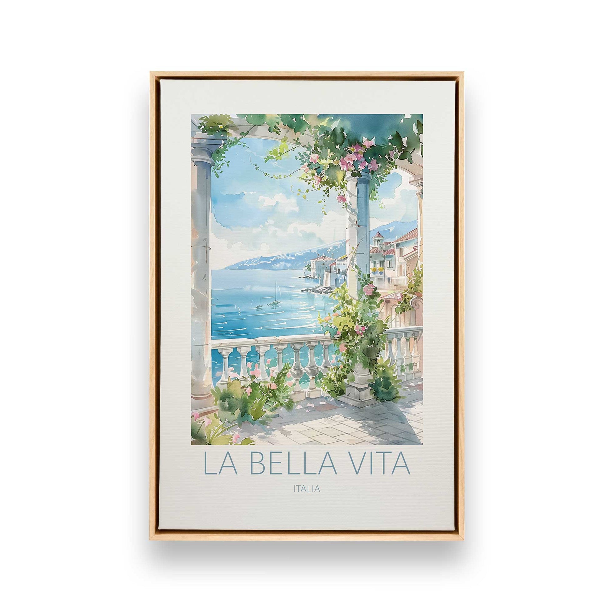 [Color:American Maple], Picture of art in an American Maple frame