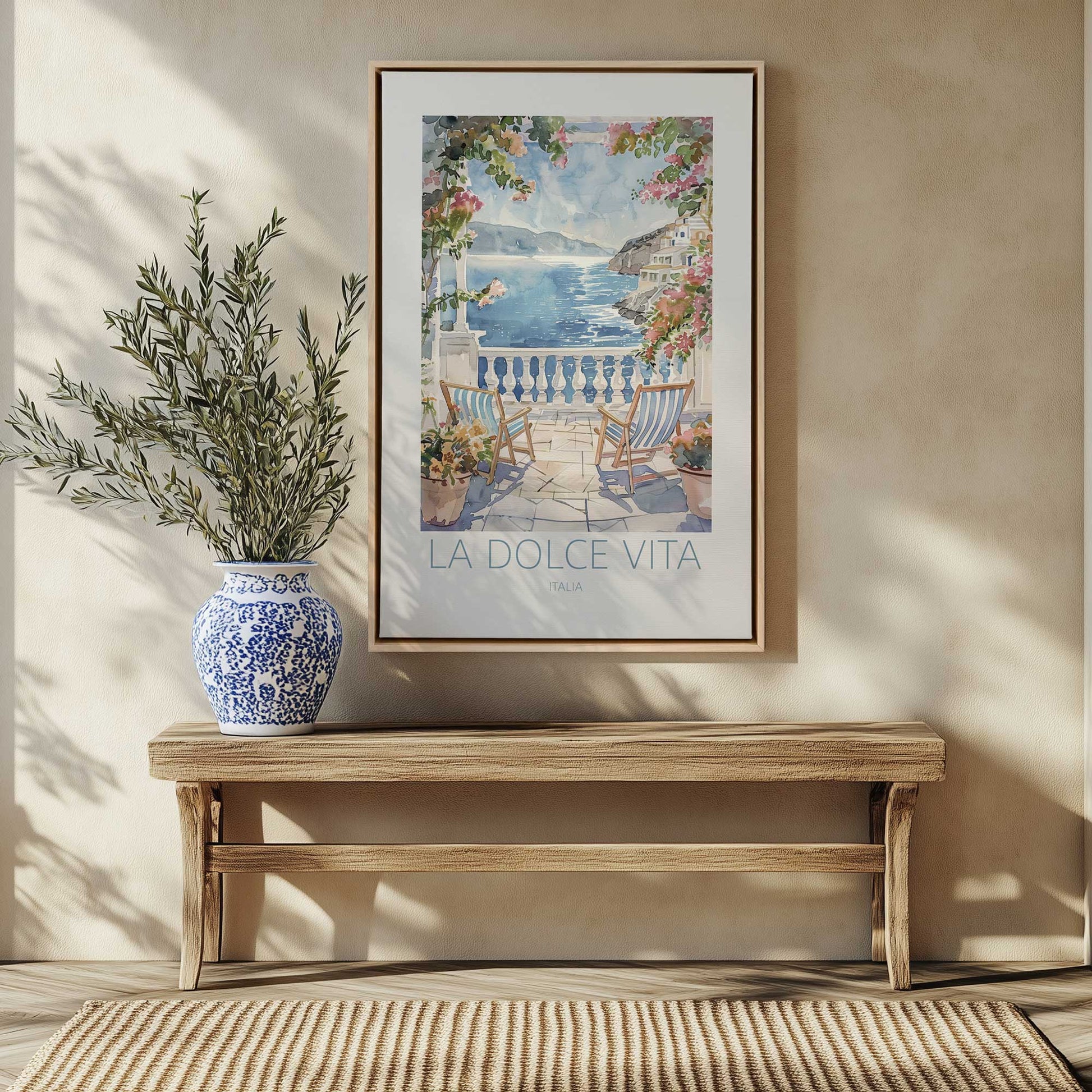 Picture of art in a room