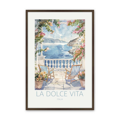 [Color:Belvinder Brown], Picture of art in a Belvinder Brown frame