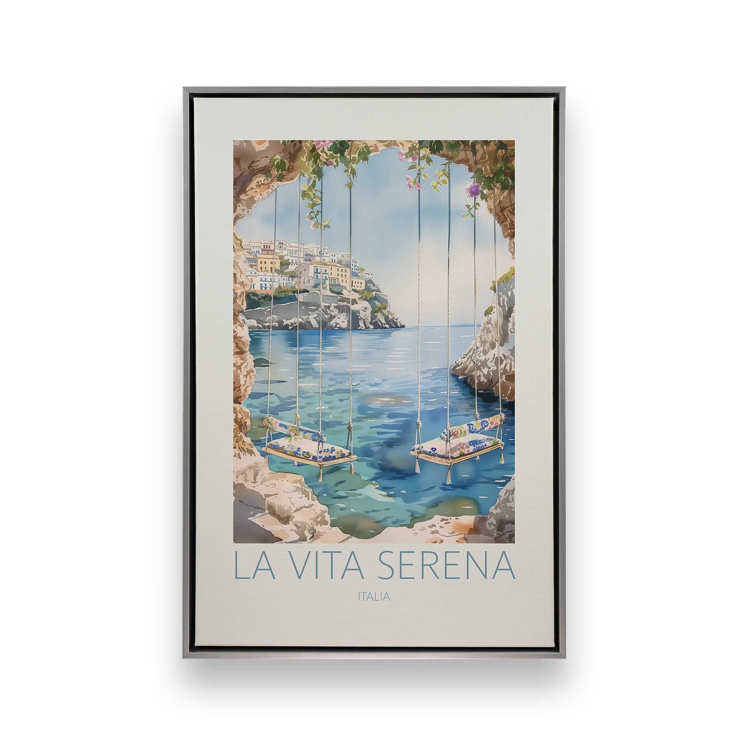 [Color:Polished Chrome], Picture of art in a Polished Chrome frame