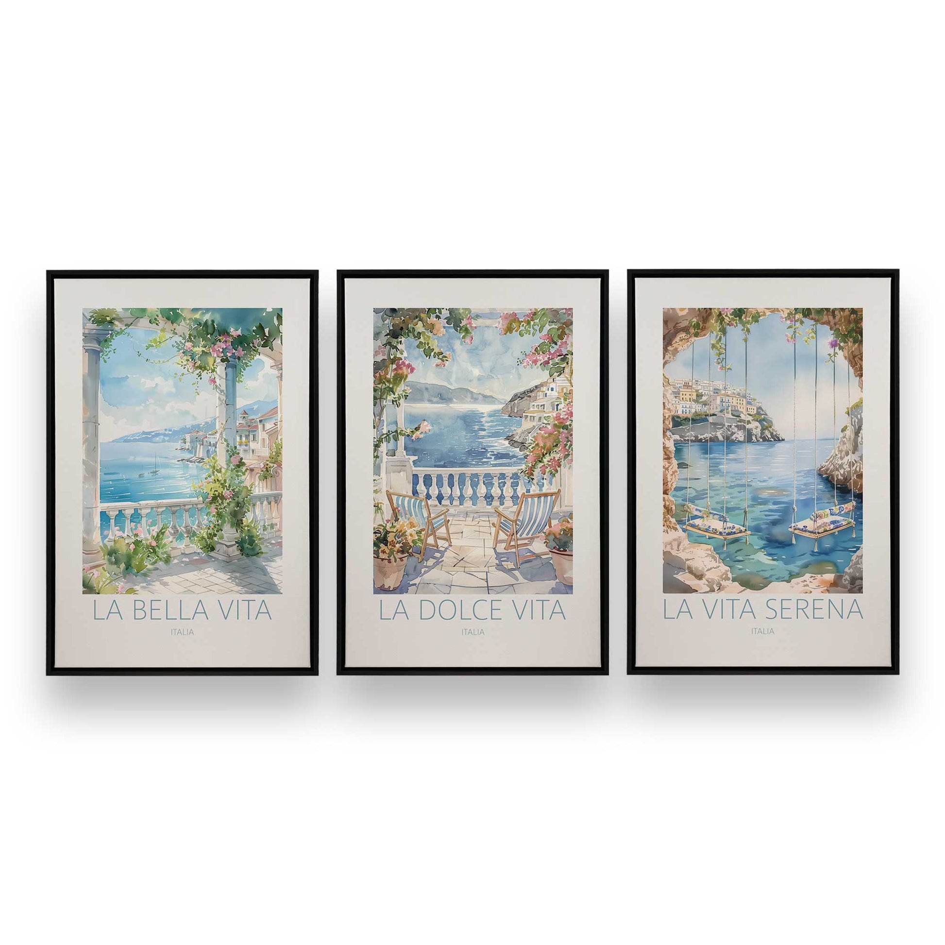 [Color:Satin Black], Picture of art in a Satin Black frame