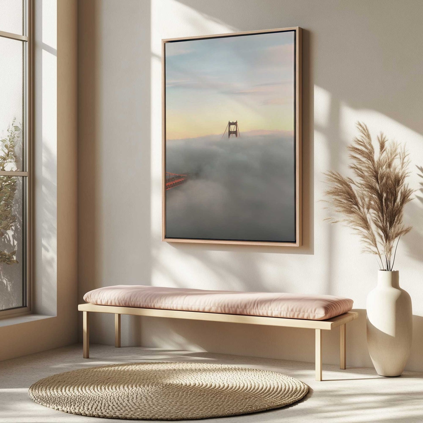 Picture of art in a room